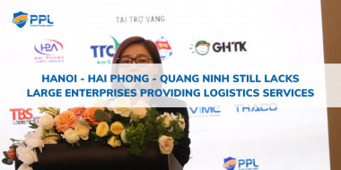 Hanoi - Hai Phong - Quang Ninh still lacks large enterprises providing logistics services